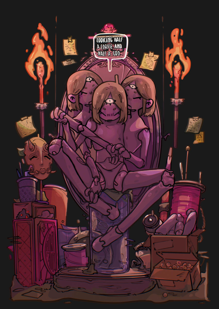 Dolls in the attic